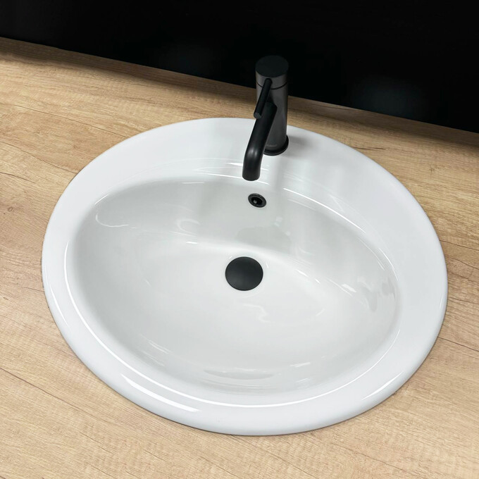 Раковина VBI Salerno White VBI-018000 (57x48 см), фото , изображение 7