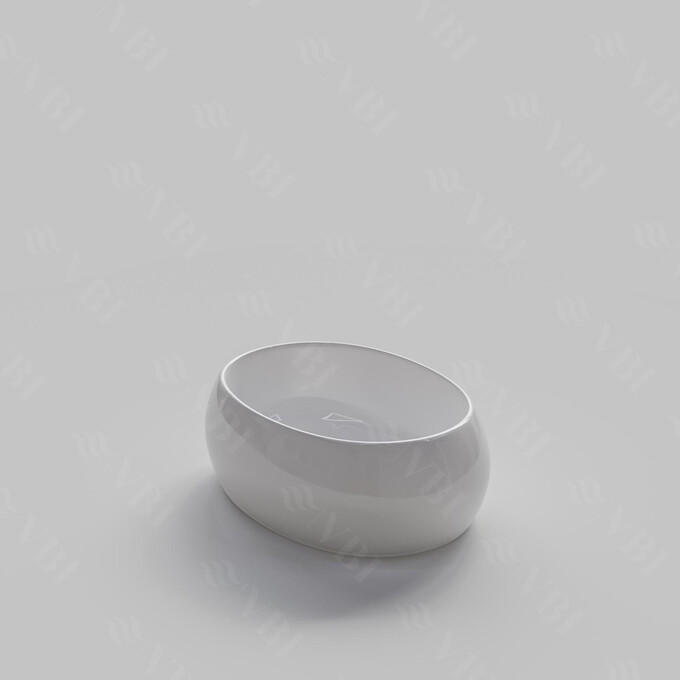 Раковина VBI Veneto S White VBI-012801 (42x30 см, чаша), Доступні розміри: 42 x 30, Колір виробника: білий глянець, фото , изображение 5