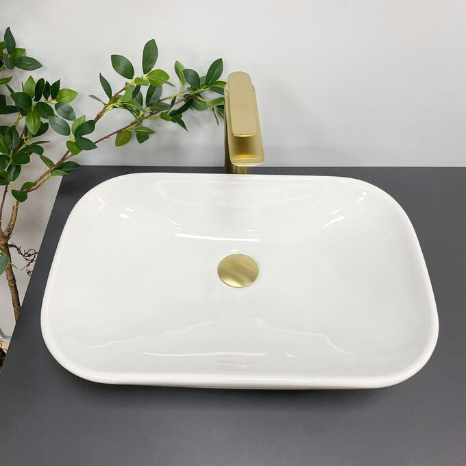 Умивальник VBI Pavia White VBI-012605 (51x36 см, чаша), фото , изображение 5