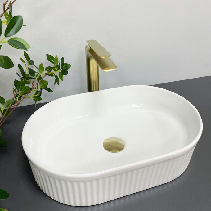 Умивальник VBI Biella White VBI-014000 (49x31 см), фото 