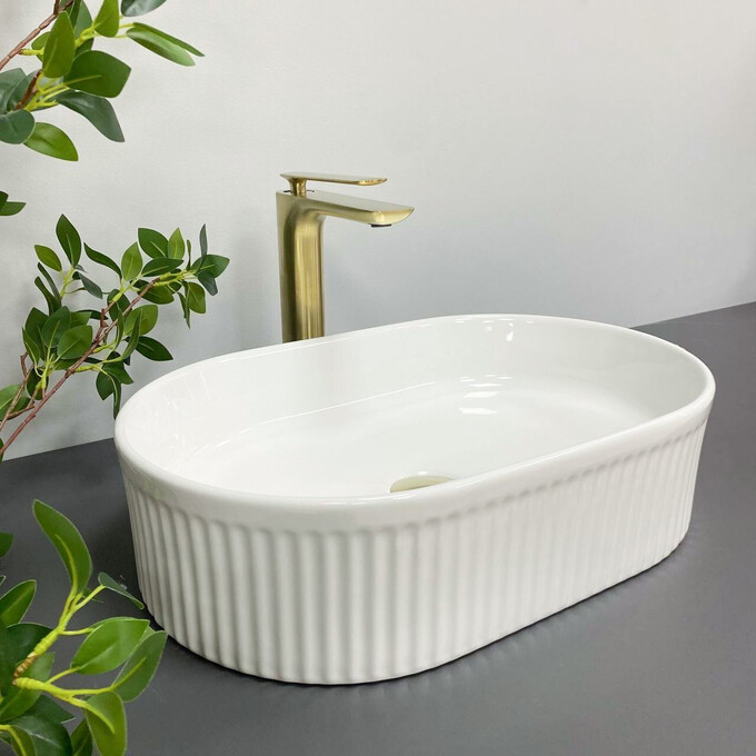 Умивальник VBI Biella White VBI-014000 (49x31 см), фото , изображение 2