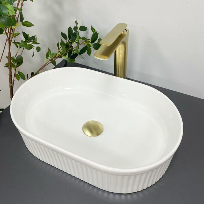 Умивальник VBI Biella White VBI-014000 (49x31 см), фото , изображение 3