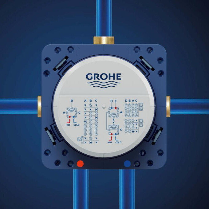 Универсальная скрытая часть Grohe Rapido SmartBox 35600000, фото 9