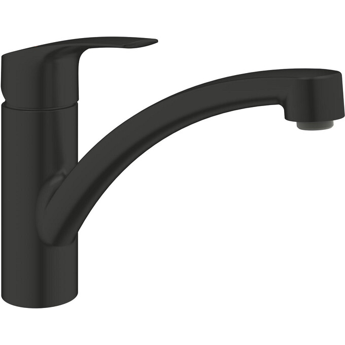 Змішувач для кухні Grohe Eurosmart 332812433 (чорний матовий), фото 