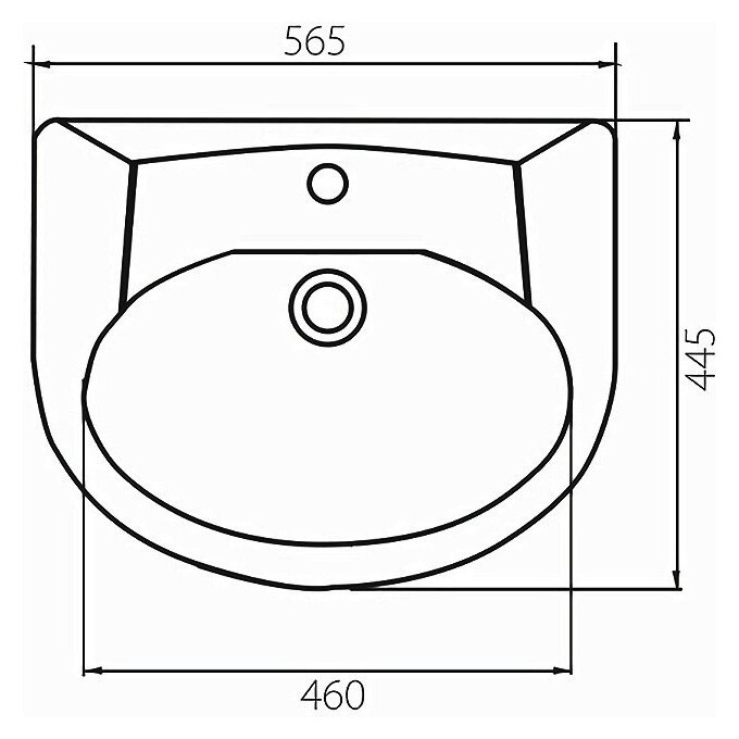 Тумба RJ Soft-E з умивальником Kolo Solas RJFU021-0156WHSET (RJFU021-0156WH+101456UA, 57 см, біла глянсова, підлогова), Доступні розміри: 57, Колір виробника: білий глянець, фото , изображение 2