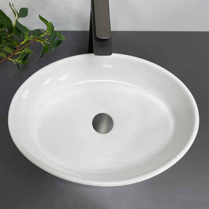 Умивальник VBI Cefalu White VBI-015400 (50x36 см), фото , изображение 4