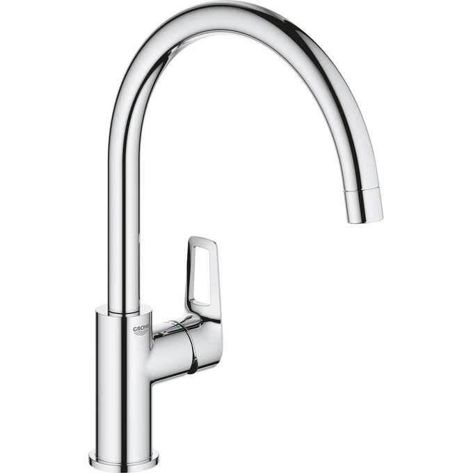 Комплект змішувачів 4 в 1 для ванної кімнати та кухні Grohe BauLoop New S-Size UA123225K3 (23603001+23337001+31232001+26748003), фото , изображение 15