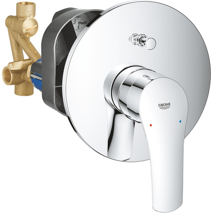 Душова система Grohe Eurosmart New & New Tempesta 200 UA25183003 (33305003+27541001+28576000+26406003, прихованого монтажу), фото , изображение 5
