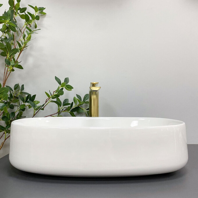 Умивальник VBI Imola White VBI-012603 (54x35 см), фото , изображение 3