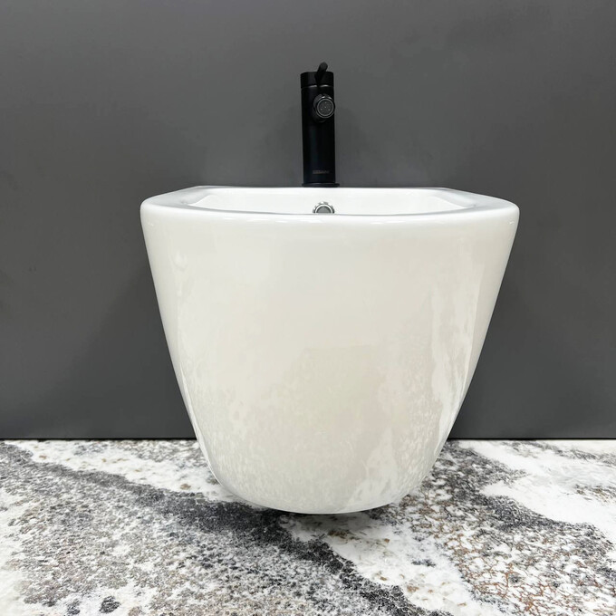 Біде підвісне VBI Kapri White VBI-020101 (біле глянсове), фото , изображение 3