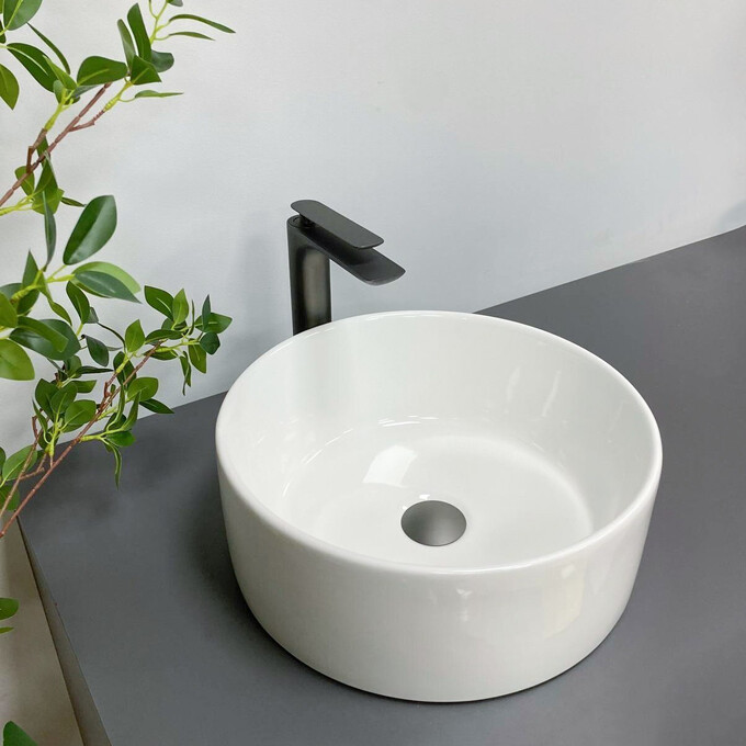 Умивальник VBI Lioni White VBI-014600 (40x40 см), фото 