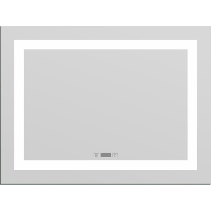 Зеркало для ванной комнаты Imprese Karlov Option m08607600MC (80x60 см, с подсветкой, подогревом и часами), Доступные размеры: 80 x 60, фото 2