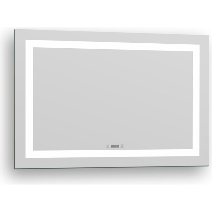 Зеркало для ванной комнаты Imprese Karlov Option m08607600ME (100x70 см, с подсветкой, подогревом и часами), Доступные размеры: 100 x 70, фото 