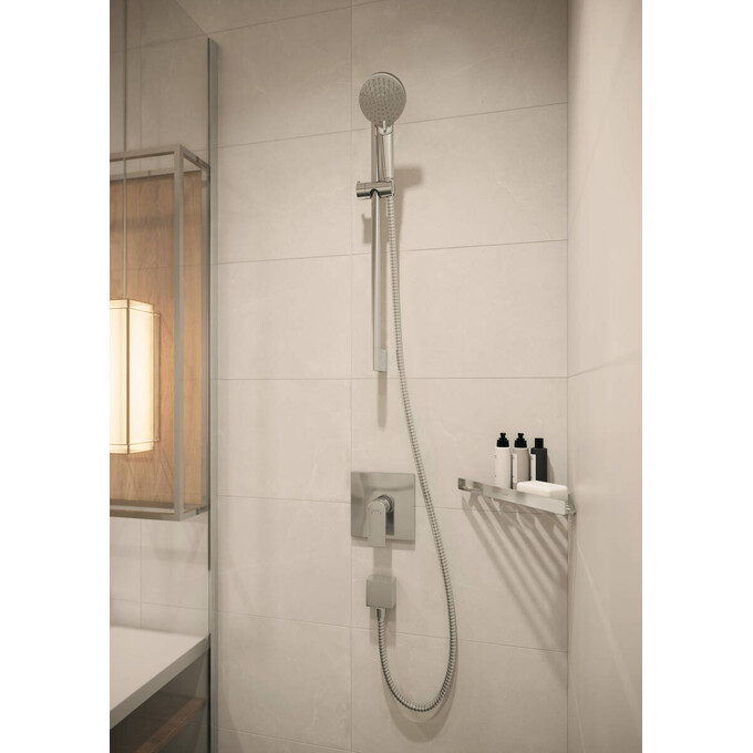 Внешняя часть смесителя скрытого монтажа для душа Hansgrohe Vernis Shape 71668000, Цвет производителя: хром, фото 2