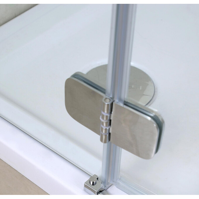 Душова кабіна Volle Benita Right 1017.134601R(5коробок) (120x80 см, скло прозоре, профіль хром, з піддоном), фото , изображение 2