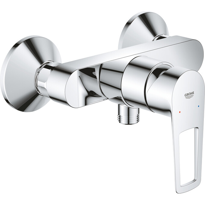 Набір змішувачів для душу 3 в 1 Grohe BauLoop New S-Size (UA) (23337001+23634001+27598001), фото , изображение 2
