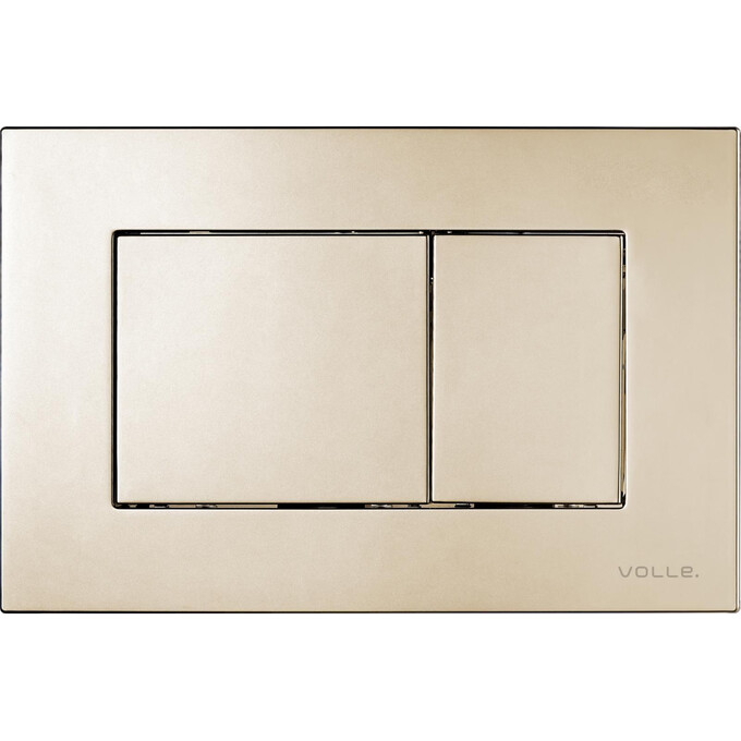 Панель смыва Volle Grande Evo Limon Oro 2220.011018 (золотая), Цвет производителя: золото, фото 