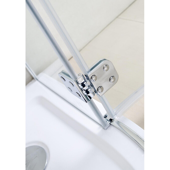 Душевая кабина Volle Benita Right 1017.114601R(4 коробки) (90x90 см, стекло прозрачное, профиль хром, с поддоном), фото 8