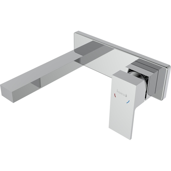 Смеситель скрытого монтажа для умывальника Imprese Karlov Chrome f03507601AC (внутренняя часть в комплекте), Цвет производителя: хром, фото 