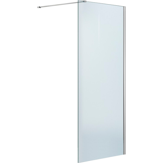 Душевая стенка Volle Walk-In 18-08-90+01-01+05D-100 (100 см, стекло прозрачное, профиль хром), фото 