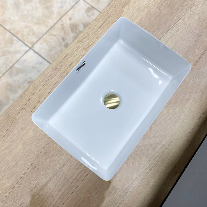 Умивальник VBI Merano M White VBI-018005 (55x39 см), фото , изображение 3