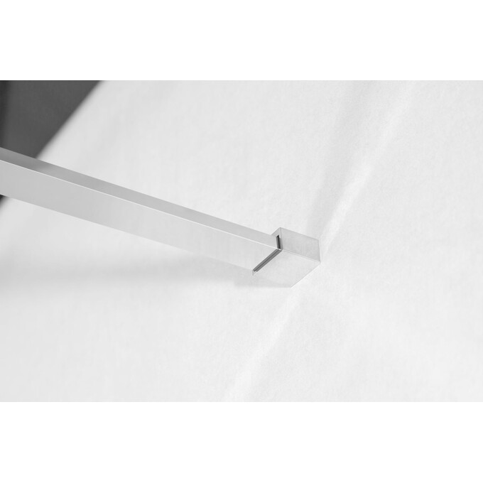 Душевая стенка Imprese Walk-IN s09111001GR (110 см, стекло тонированное, профиль хром), Доступные размеры: 110, Цвет производителя: графитовое стекло, фото 4