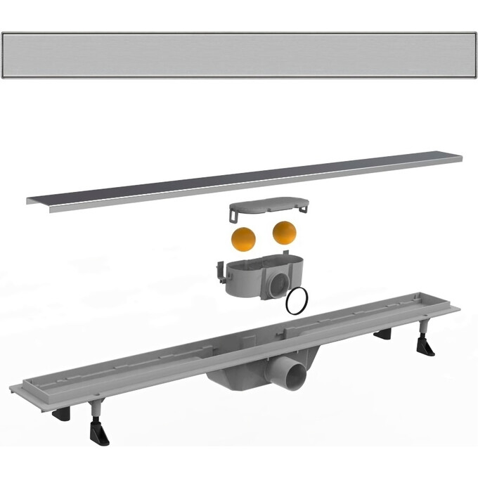 Душевой трап Imprese i-Flow d44600C (60 см, нержавеющая сталь), Цвет производителя: нержавейка, Доступные размеры: 60, фото 3