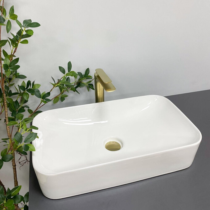 Умивальник VBI Trevi White VBI-012604 (60x36 см), фото 