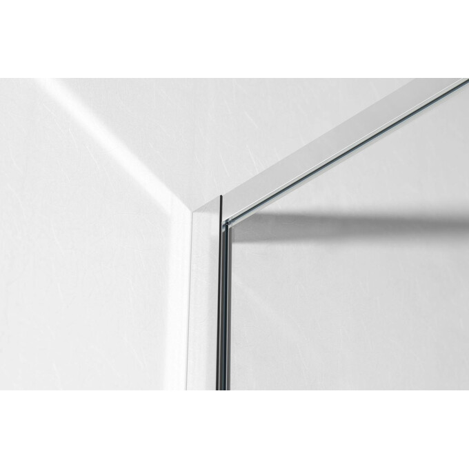 Душевая стенка Imprese Walk-IN s09110001TR (100 см, стекло прозрачное, профиль хром), Доступные размеры: 100, Цвет производителя: прозрачное стекло, фото 2