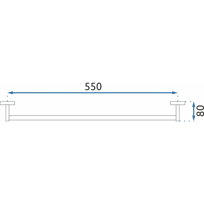 Рушникотримач Rea Erlo 01 Gold REA-06907 (золотий), Колір виробника: золото, фото , изображение 9