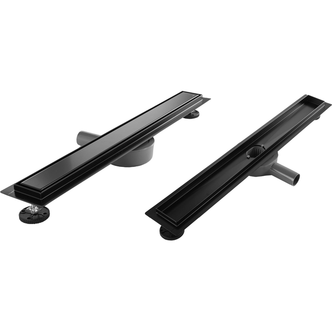 Душовий трап Rea Neox Pro Black 80 REA-G7803 (80 см, чорний матовий), Колір виробника: чорний матовий, Доступні розміри: 80, фото , изображение 5