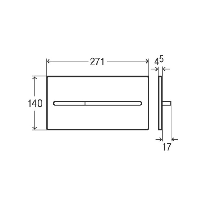 Панель змиву Viega Visign for More 104 598457, фото , изображение 3