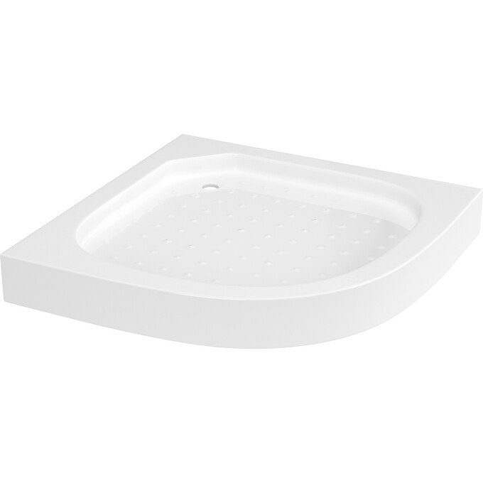 Душевая кабина с поддоном RJ Tulip Black 90ВRZ081Linia (90x90 см, стекло с рисунком, профиль черный матовый), фото 2