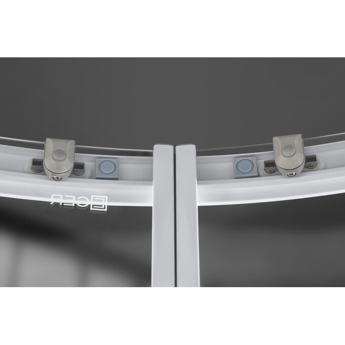 Душевая кабина с поддоном Eger Tisza WS 599-021-S (90x90 см, стекло с рисунком, профиль белый глянцевый), фото 4