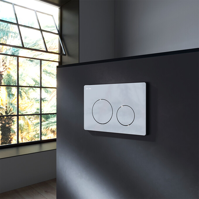 Клавиша смыва Am.Pm PrimeFit L I090151 (хром), Цвет производителя: хром, фото 2