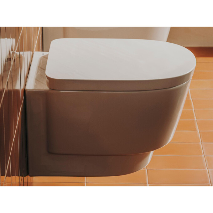 Безободковый подвесной унитаз Roca Tura A346697000 (без сиденья), фото 4