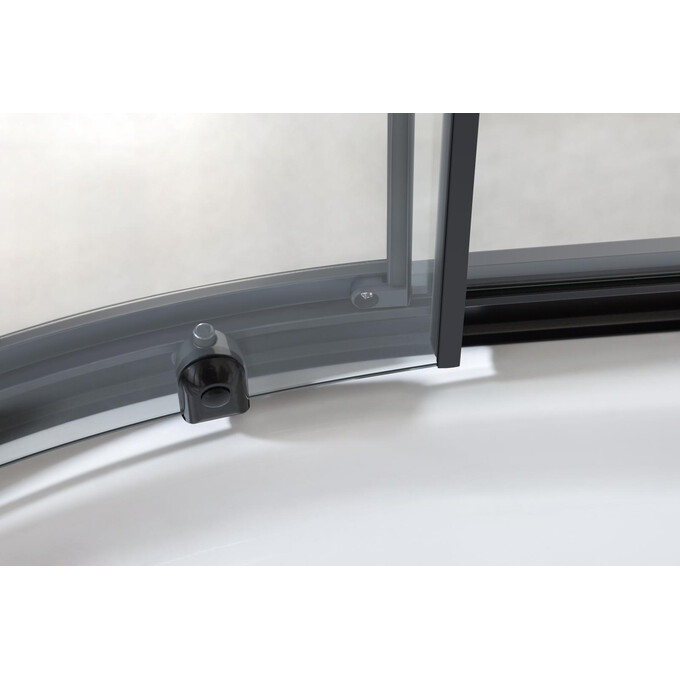 Душевая кабина Eger Tisza BS 599-021-BS/1 (90x90 см, стекло с рисунком, профиль черный матовый), фото 5