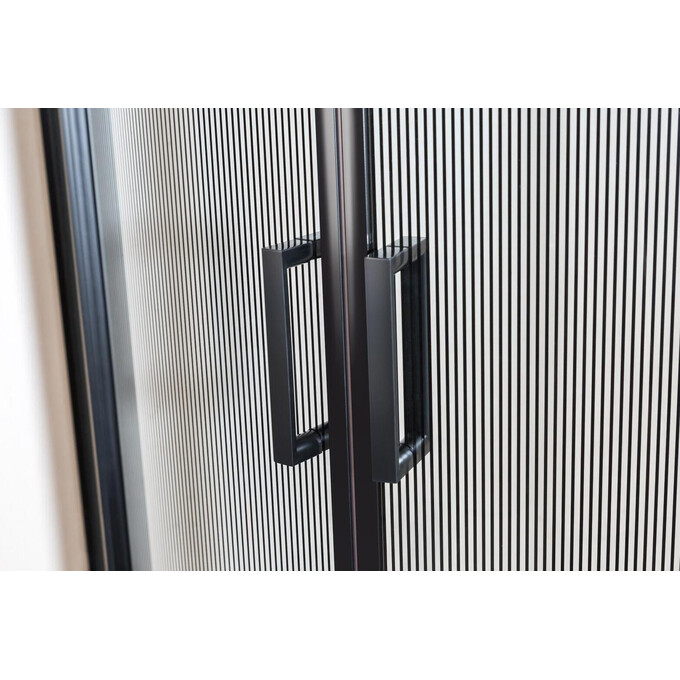 Душевая кабина Eger Tisza BS 599-021-BS/1 (90x90 см, стекло с рисунком, профиль черный матовый), фото 4