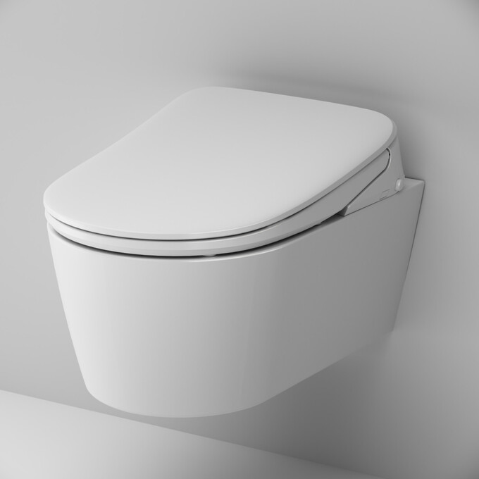 Безобідковий підвісний унітаз Am.Pm Func FlashClean C8F1702SC (з кришкою-біде), фото , изображение 6