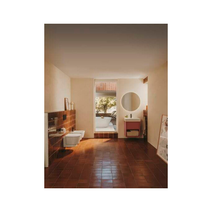 Безободковый подвесной унитаз Roca Tura A346697000 (без сиденья), фото 9