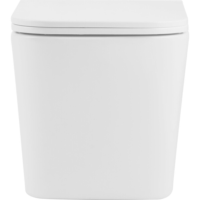 Безободковый подвесной унитаз Qtap Tern Ultra Quiet QT17332303AW (воронкообразный, с сиденьем), фото 3
