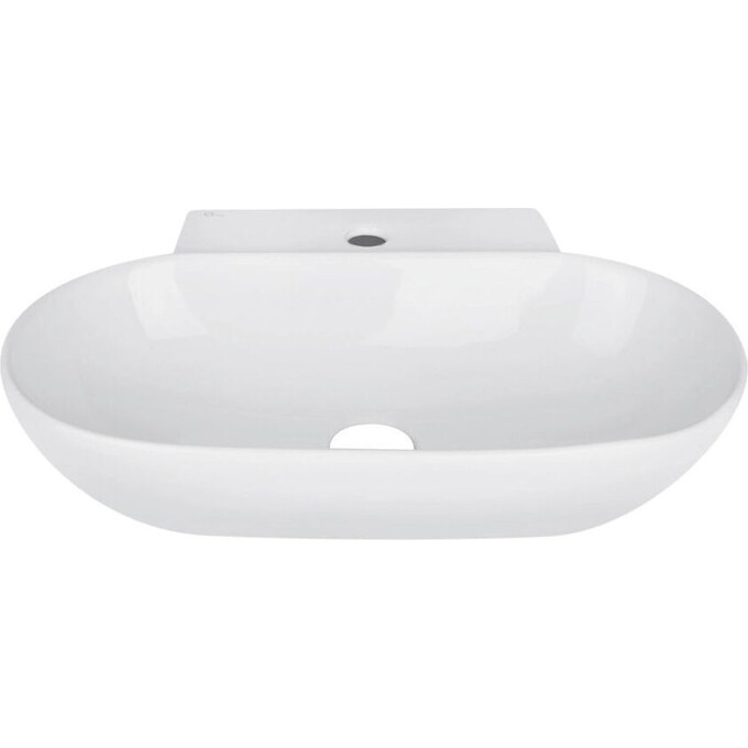 Умивальник Qtap Cardinal White QT0411K177WN47330 (57x40 см, з донним клапаном), фото , изображение 2