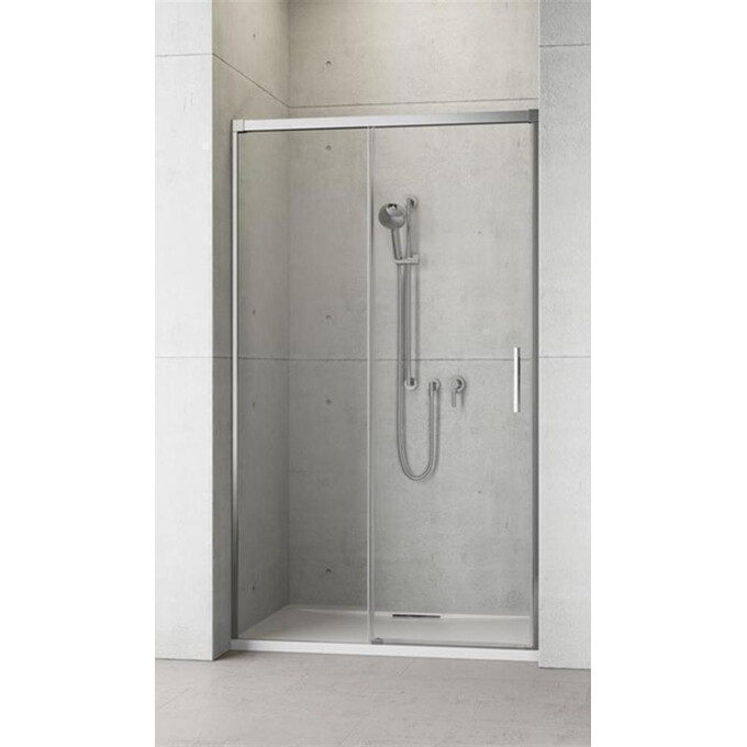 Душевая дверь Radaway Idea DWJ Chrome 387020-01-01L (160 см, левосторонняя, стекло прозрачное, профиль хром), Доступные размеры: 160, Цвет производителя: хром, Расположение проема (входа): справа, фото 
