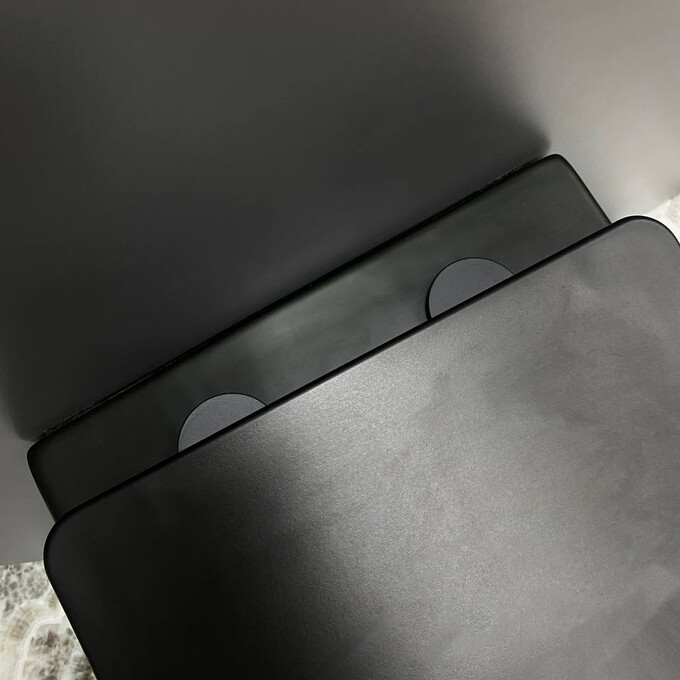 Безобідковий підвісний унітаз VBI Levanzo Black Matt VBI-020201 (чорний матовий, з сидінням), Колір виробника: чорний матовий, фото , изображение 5