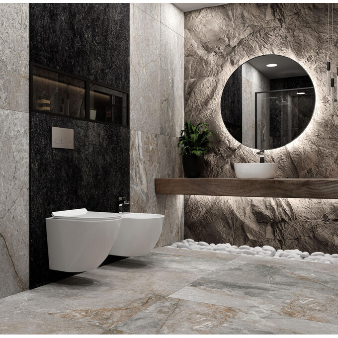 Безободковый подвесной унитаз Koller Pool Round Smart 1872570198 (RN-0490-RQ3, воронкообразный, с сиденьем), фото 3