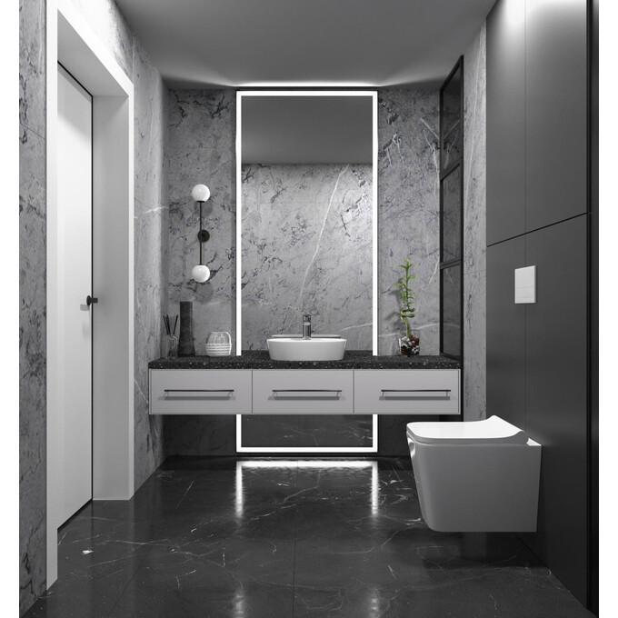 Безободковый подвесной унитаз Koller Pool Trend Tornado 3.0 1827570198 (TR-0490-RQ3, воронкообразный, с сиденьем), фото 3