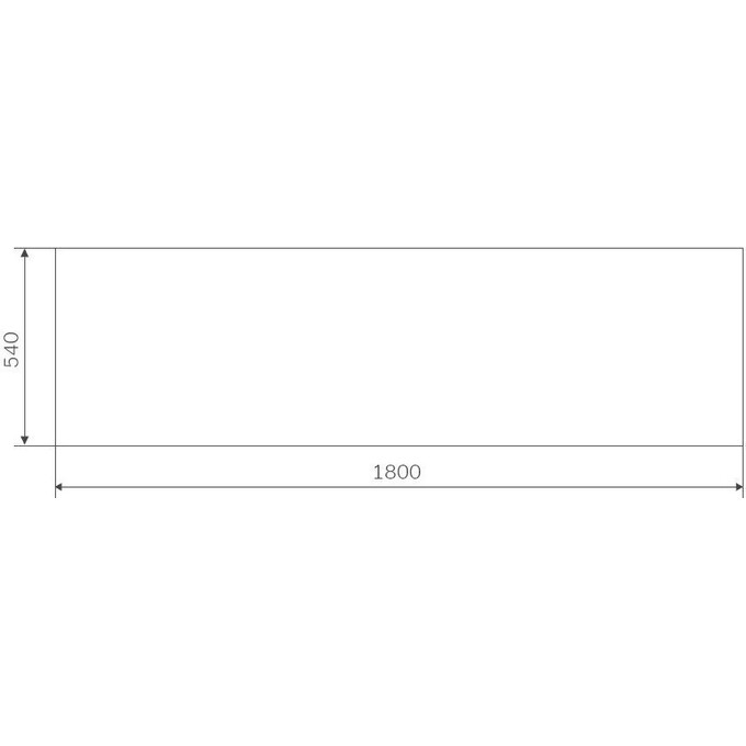 Панель для ванны Am.Pm Gem W90A-180-080W-P (180 см, фронтальная), фото 3