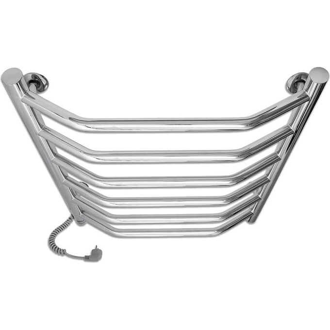 Электрический полотенцесушитель Laris Виктория П6 S3 73207820 (450x600, хром/белый/черный/золото/бронза, левый, сенсорный, с программатором), Доступные размеры: 450 x 600, Подключение полотенцесушителя: левое, фото 5