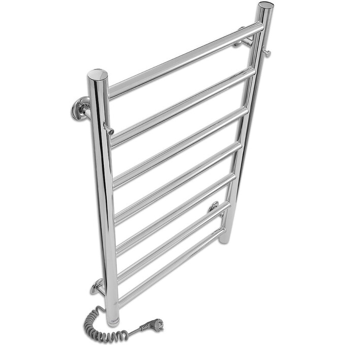 Электрический полотенцесушитель Laris Альфа П7 S3 73207814 (400x700, хром/белый/черный/золото/бронза, левый, сенсорный, с программатором), Доступные размеры: 400 x 700, Подключение полотенцесушителя: левое, фото 4