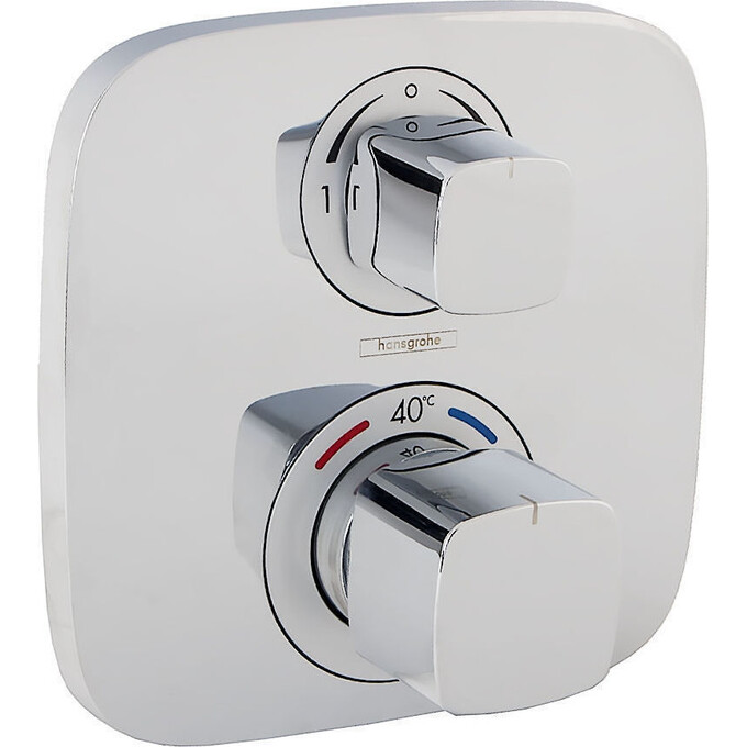 Душевая система с термостатом Hansgrohe Ecostat E & Croma E 15257000 (скрытого монтажа), фото 2